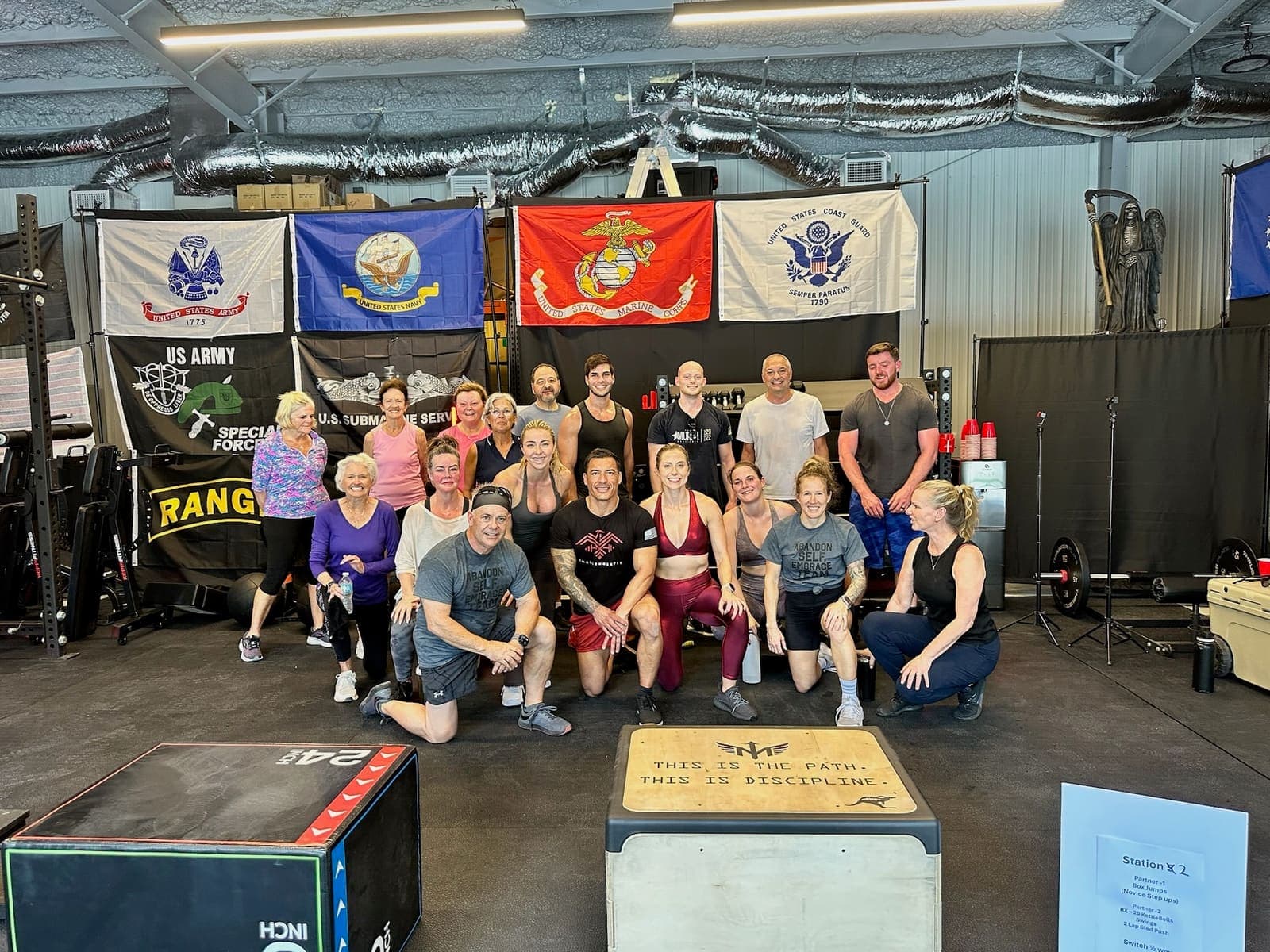 The Shred Shed community at the grand opening